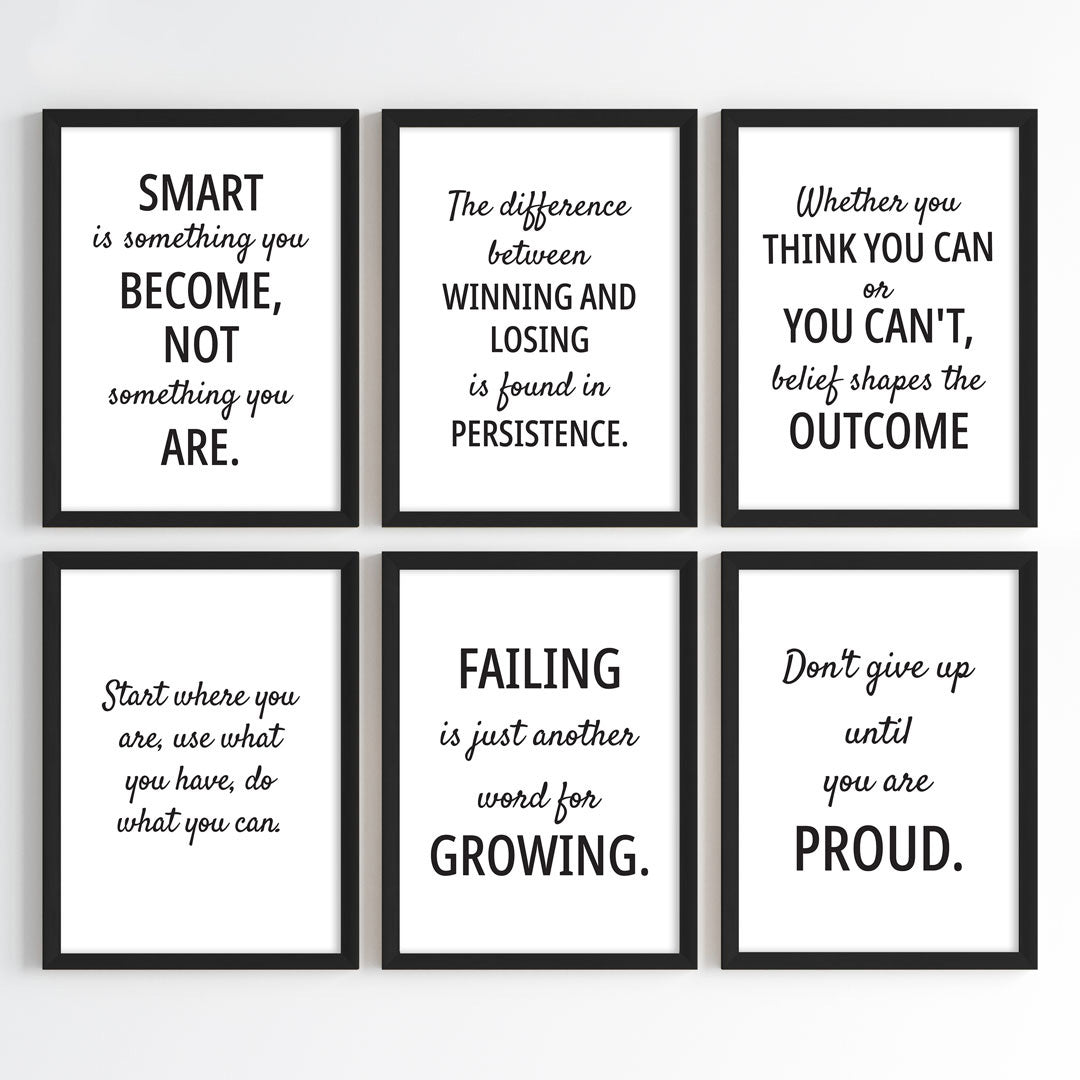 Wisdom to Succeed Wall Art (Framed)