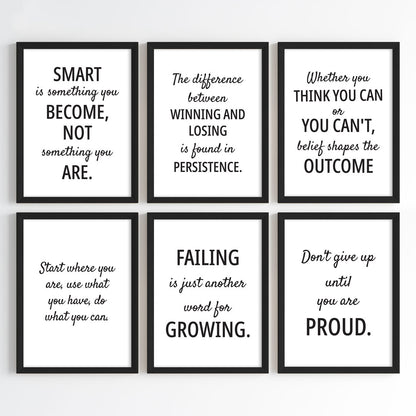 Wisdom to Succeed Wall Art (Framed)