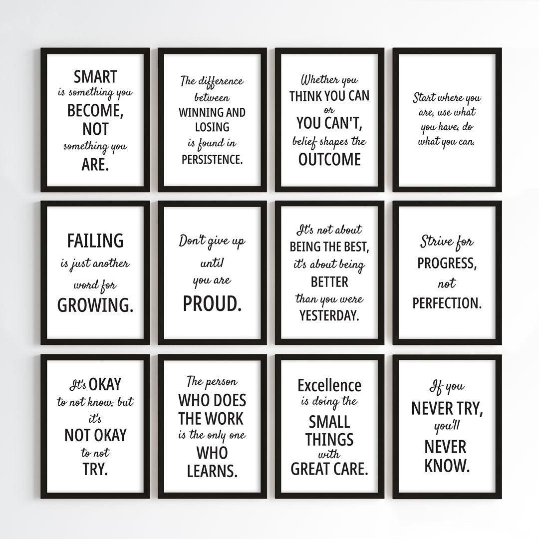 Wisdom to Succeed Wall Art (Framed)