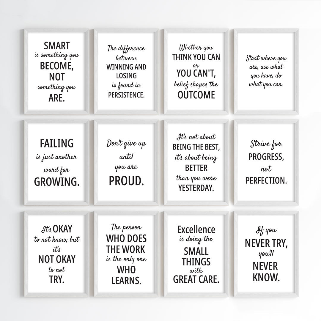 Wisdom to Succeed Wall Art (Framed)