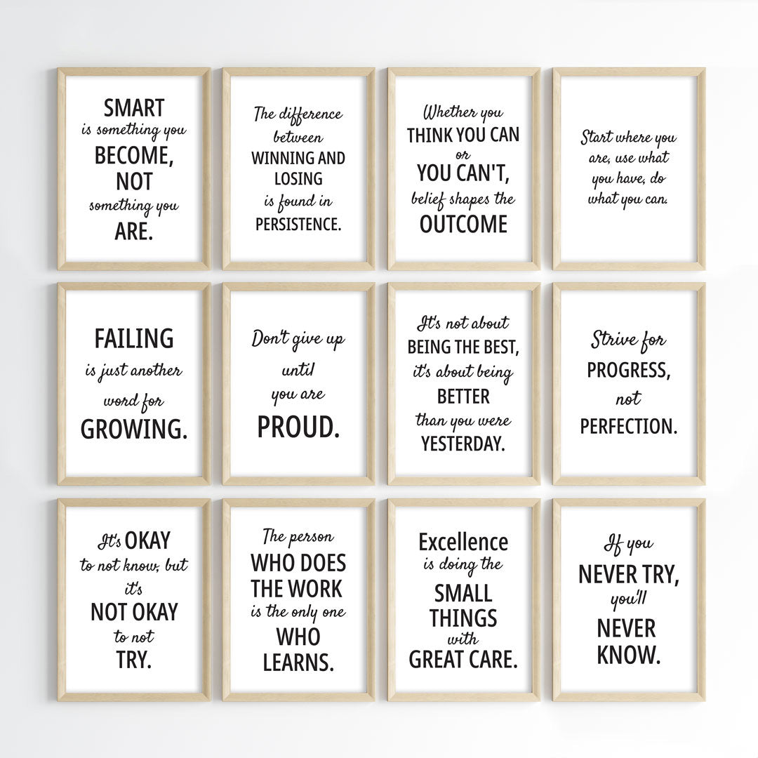 Wisdom to Succeed Wall Art (Framed)