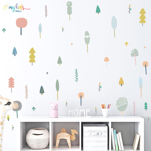 Load image into Gallery viewer, &#39;Calming Trees&#39; Wall Stickers
