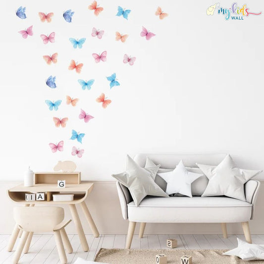 Colorful Butterflies Wall Stickers