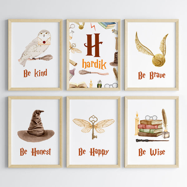 Load image into Gallery viewer, &#39;Magical Wizard&#39; Motivational Wall Art (Framed)
