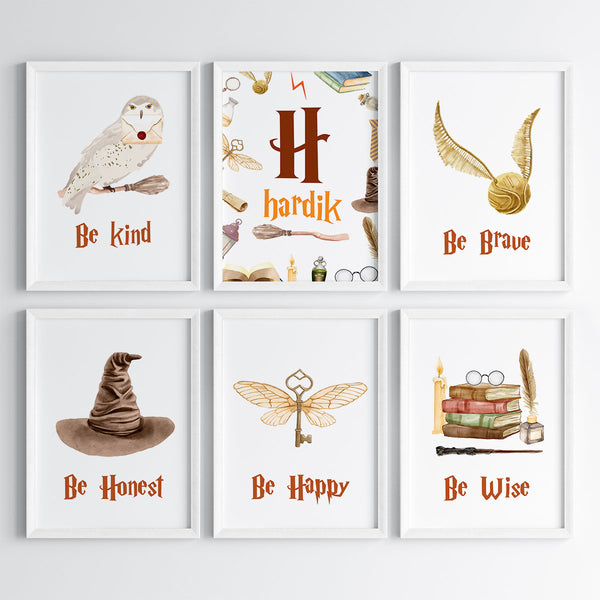Load image into Gallery viewer, &#39;Magical Wizard&#39; Motivational Wall Art (Framed)
