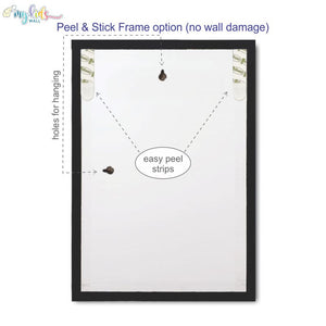 'Daily Positive Affirmations' Wall Art (Framed)