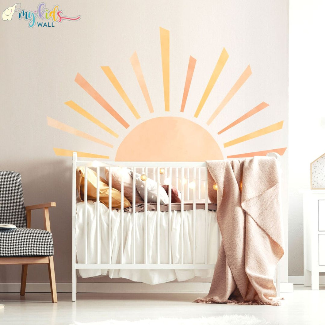 'Rising Sun' Personalised Wall Stickers