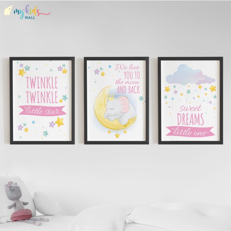 Twinkle twinkle wall store art