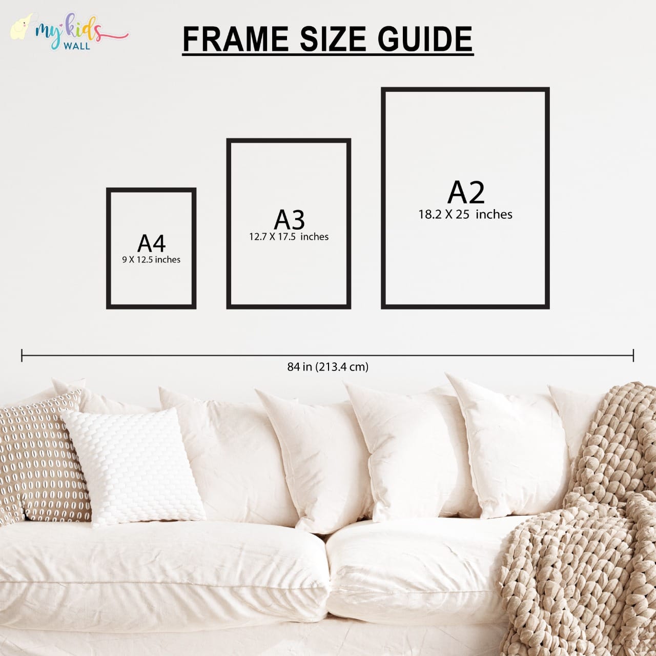 Frame Your Own Wall Art ⭐️ Canvas & Framed + Many Sizes